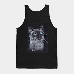 Siamese Cat Tank Top